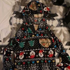 Christmas pajama hoodie